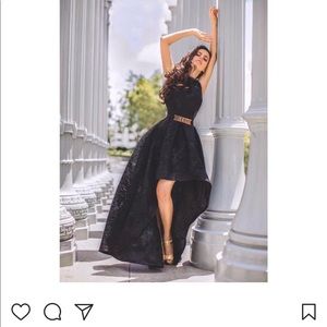 Nicole Batki high low dress style number 6714